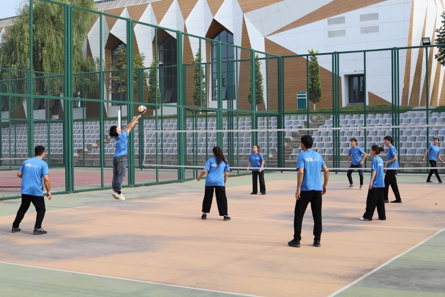 “İdman ayı” çərçivəsində Quba rayonunda könüllülər üçün voleybol yarışı təşkil olunub - FOTOLAR