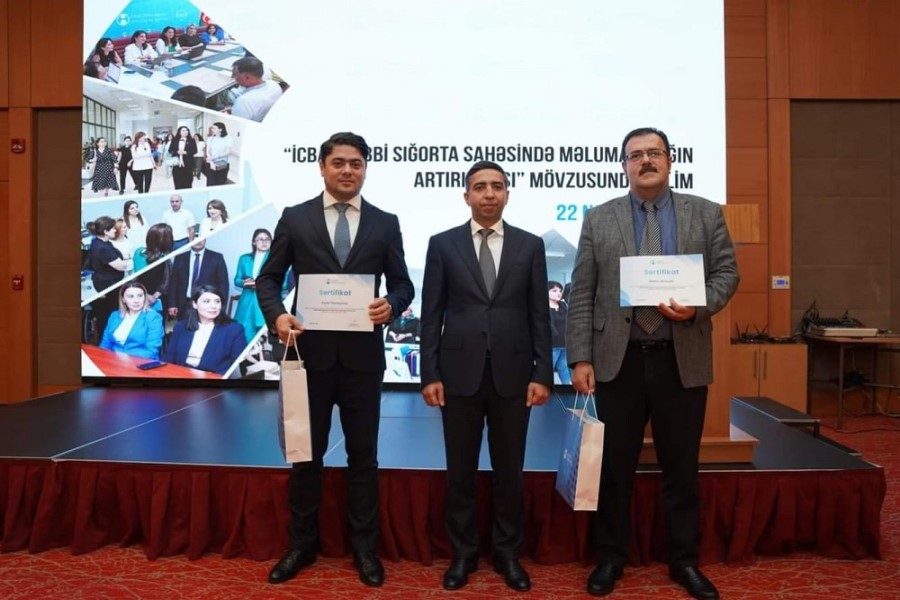 “İcbari tibbi sığorta sahəsində məlumatlılığın artırılması” mövzusunda təlim keçirilib - FOTOLAR