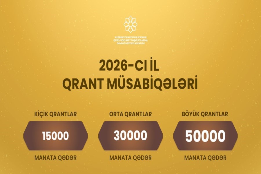 QHT Agentliyinə qrant müsabiqələri üçün 789 layihə daxil olub