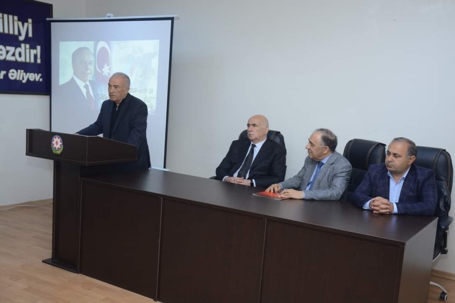 FHN-in “İzotop” xüsusi kombinatında “Heydər Əliyev ili”nə həsr olunmuş tədbir keçirilib