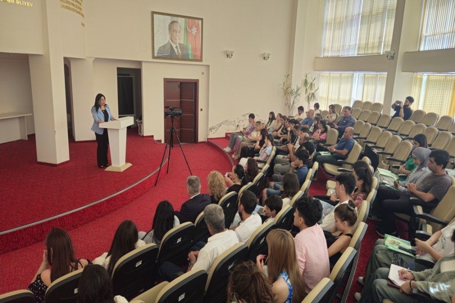 Sumqayıtda İnsan alverinə qarşı mübarizə və tərəfdaşlığın gücləndirilməsi ilə bağlı tədbir keçirildi - FOTOLAR
