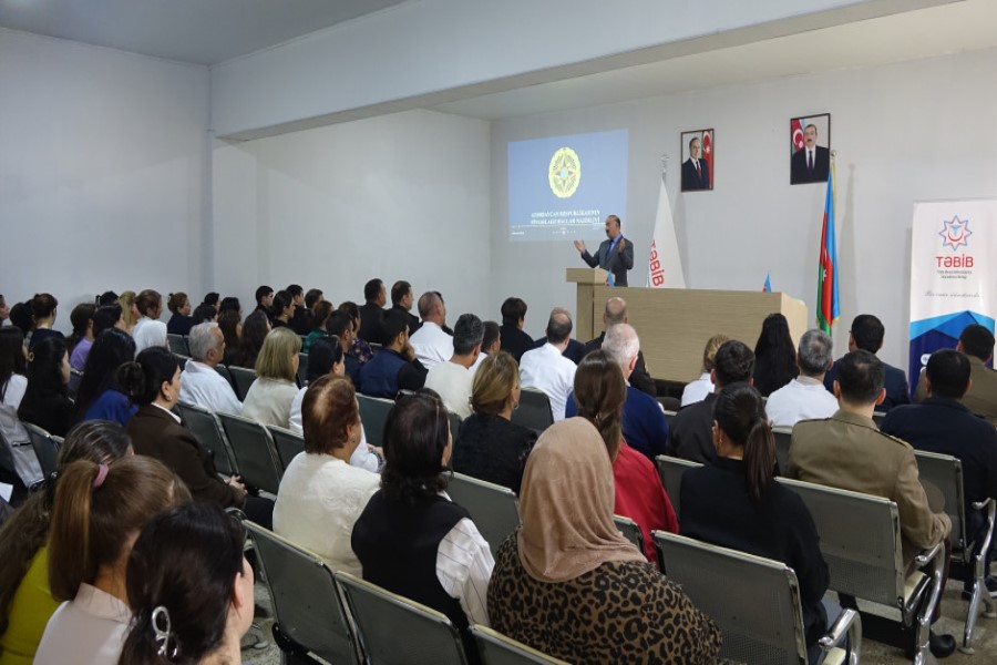 FHN Xaçmaz Rayon Mərkəzi Xəstəxanasında təlim keçirib - FOTOLAR / VİDEO
