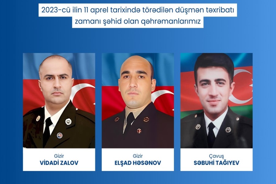 Laçın istiqamətində şəhid olan qəhrəmanlarımızın anım günüdür