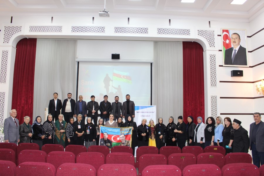 Xaçmazda “Şanlı Zəfər Tariximiz” adlı tədbir keçirilib - FOTOLAR