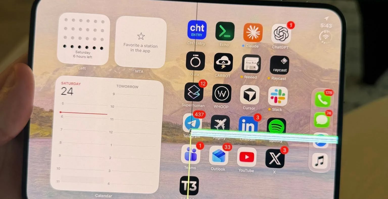 Apple ekran problemi olan iPhone Duo modellərini dəyişəcək