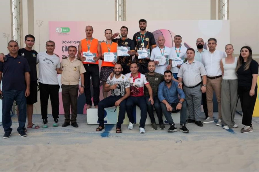 FHN-in voleybol komandası dövlət qurumları arasında keçirilən yarışın qalibi olub