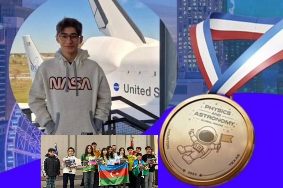Masallılı yeniyetmə ABŞ-da Beynəlxalq Olimpiadada bürünc medal qazanıb