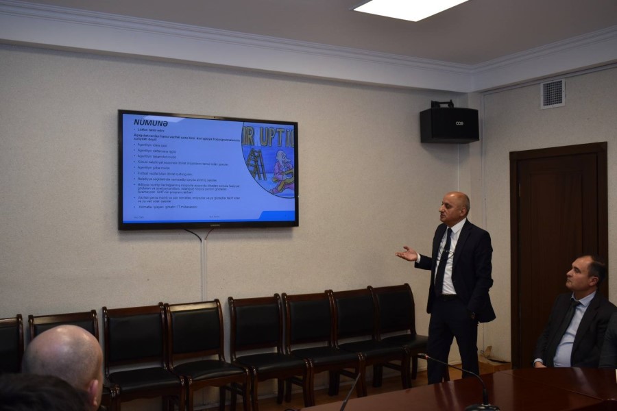 Konstitusiya Araşdırmalar Fondu antikorrupsiya davranışı üzrə praktiki təlim keçirib - FOTOLAR
