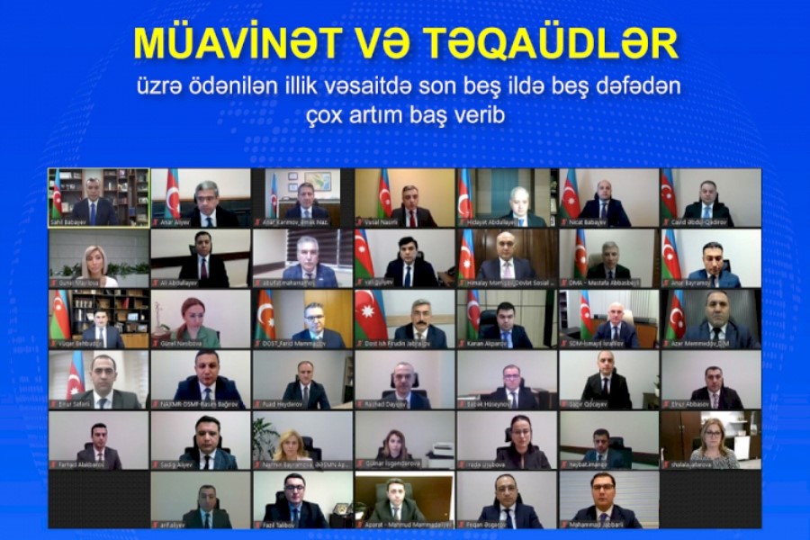Əmək, məşğulluq və sosial müdafiə sahələrində ötən il görülən işlər və qarşıda duran vəzifələr müzakirə olunub