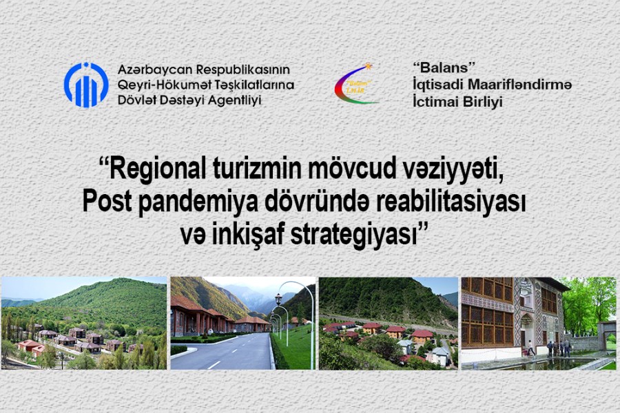 QHT Agentliyinin dəstəyi ilə regional turizmin mövcud vəziyyəti araşdırılacaq