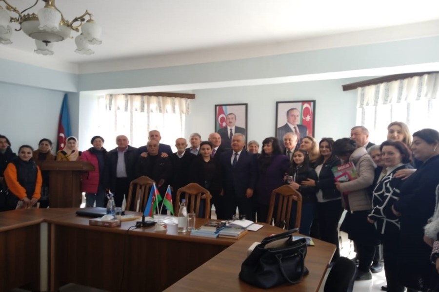 Lənkəranda yazıçı-oxucu görüşü keçirilib - FOTO