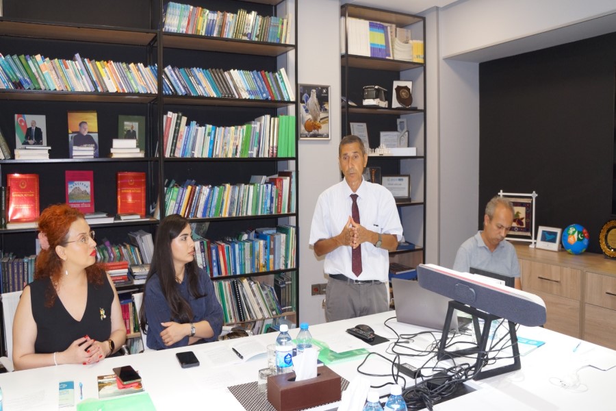 “Sağlam həyata doğru” Ekoloji İctimai Birliyi layihə ççərçivəsində növbəti Dəyirmi masa keçirib - FOTOLAR