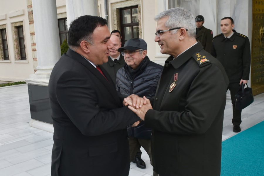 QHT sədri Türkiyədə ordu generalı ilə görüşüb – FOTO