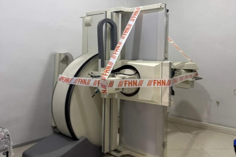 Pozuntularla əlaqədar klinikada rentgen-müayinə fəaliyyəti dayandırılıb