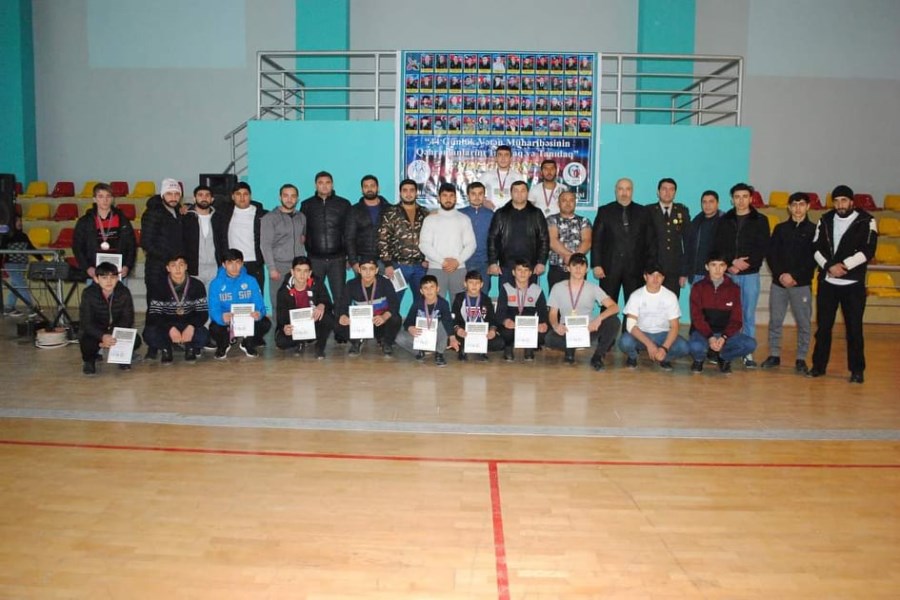 Şəhidlərin xatirəsinə həsr olunmuş Qol Güləşi üzrə turnir kecirilib