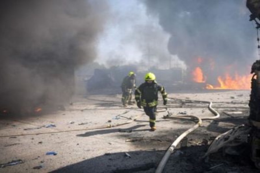 Rusiya qoşunları Kiyevə raket və pilotsuz təyyarələrlə hücum edib