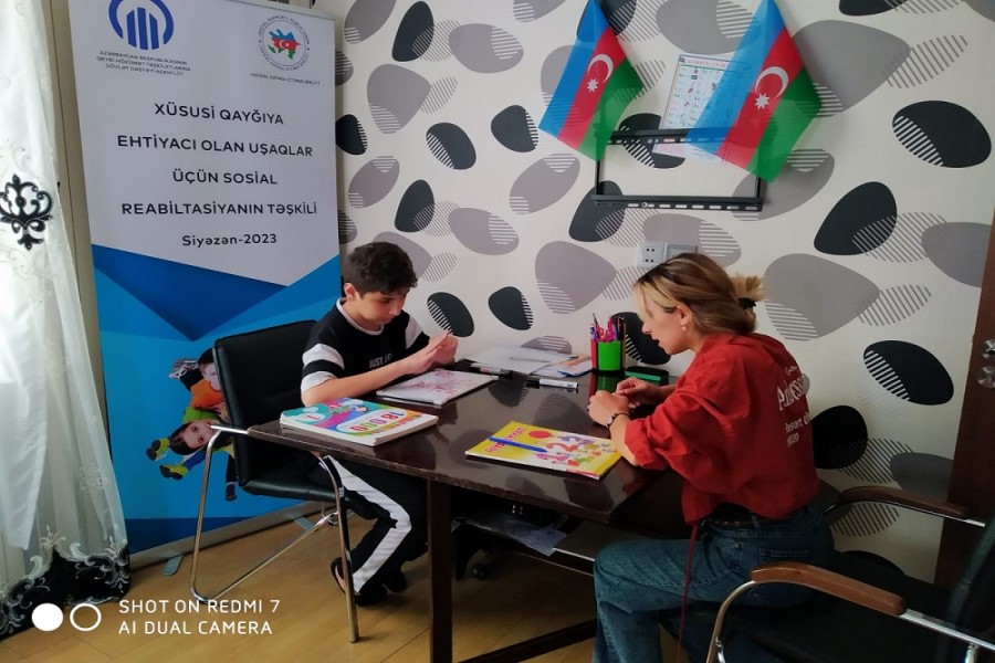 Siyəzən rayonunda uşaqlar üçün sosial reabiltasiya təşkil olunur - FOTOLAR