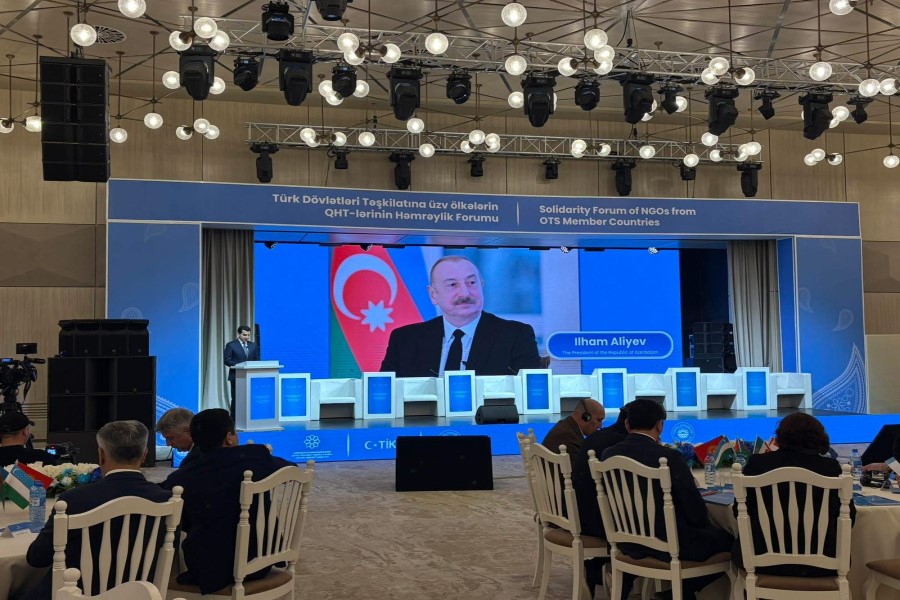 Prezident TDT-yə üzv ölkələrin QHT-lərinin Həmrəylik Forumunun iştirakçılarına müraciət ünvanlayıb - VİDEO