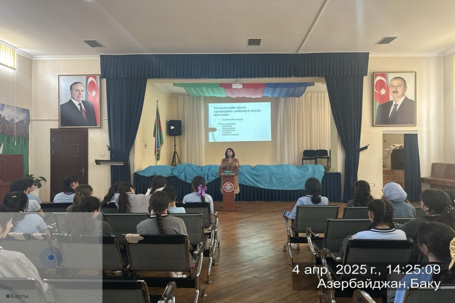 Uşaq və gənclər üçün reproduktiv sağlamlıq proqramı davam edir – FOTOLAR