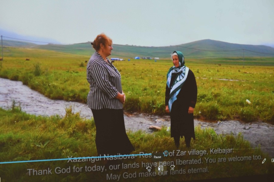 “Çin çıxan yuxular” sənədli filminin təqdimatı olub