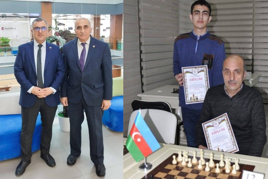 Qəbələ şahmatçıları dünya çempionatında böyük uğur qazandı - FOTOLAR