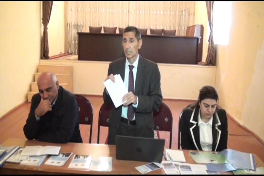 Şamaxı şəhərində “İqlim dəyişmələri və təsirləri” mövzusunda konfrans keçirilib - FOTOLAR