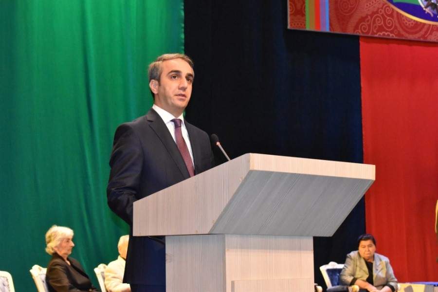 Vüsal Quliyev Gəncənin terror aktlarına qarşı sarsılmaz dözüm və qəhrəmanlıq nümayiş etdirdiyini vurğulayıb