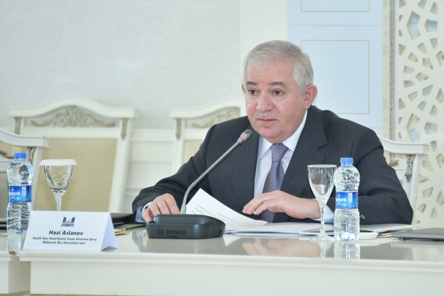 Həzi Aslanov QHT-lərə ayrılan maliyyə vəsaitindən narazılıq etdi - FOTO