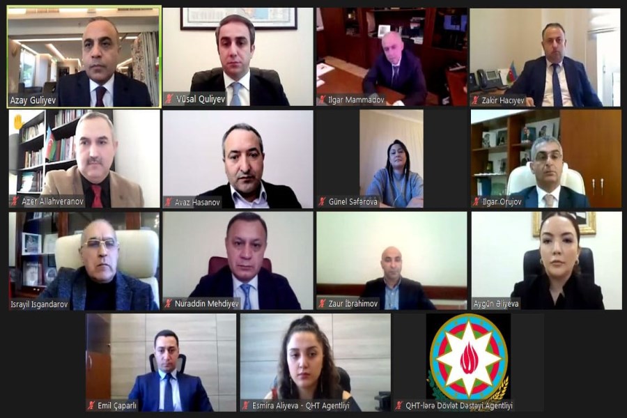 QHT Agentliyi Müşahidə Şurasının növbəti iclası keçirilib - FOTOLAR