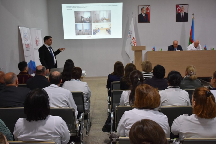 “Hemofiliyanın müalicəsinə dair multidisiplinar yanaşma” mövzusunda elmi seminar keçirilib - FOTOLAR
