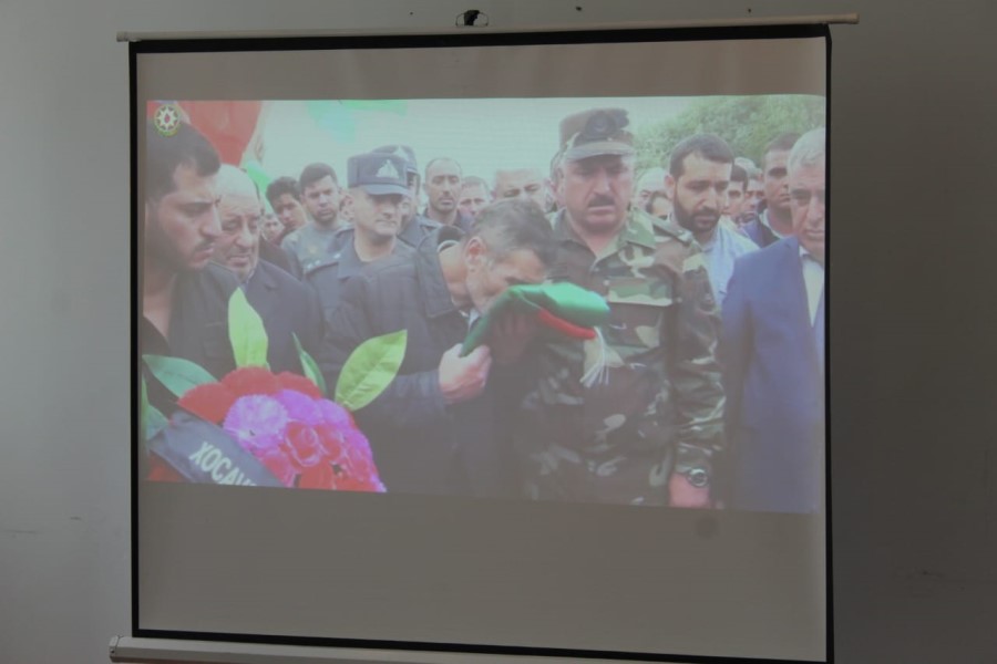 "Zəfər tariximizi qoruyaq və yaşadaq” mövzusunda tədbir keçirilib - FOTOLAR