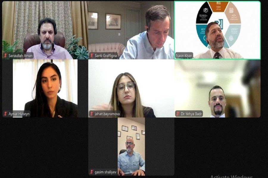 Azərbaycanlı mediatorlar beynəlxalq vebinarda çıxış edib - FOTOLAR