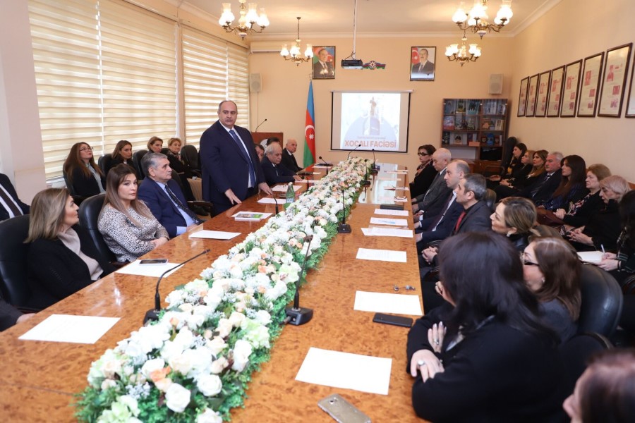 BSU-da Xocalı faciəsinin 31-ci ildönümünə həsr olunmuş tədbir keçirilib