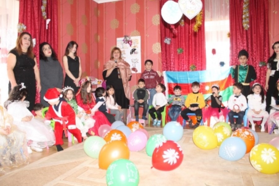 Xüsusi qayğıya ehtiyacı olan uşaqlar üçün Yeni il şənliyi keçirilib