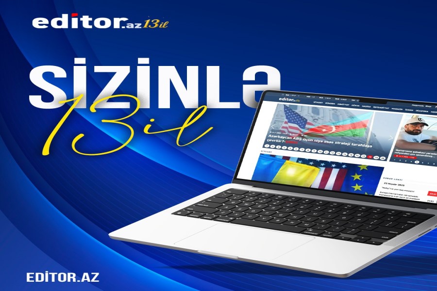 Editor.az informasiya portalı 13 yaşını qeyd edir