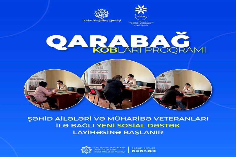 Şəhid ailələri və müharibə veteranları ilə bağlı yeni sosial dəstək layihəsinə başlanır