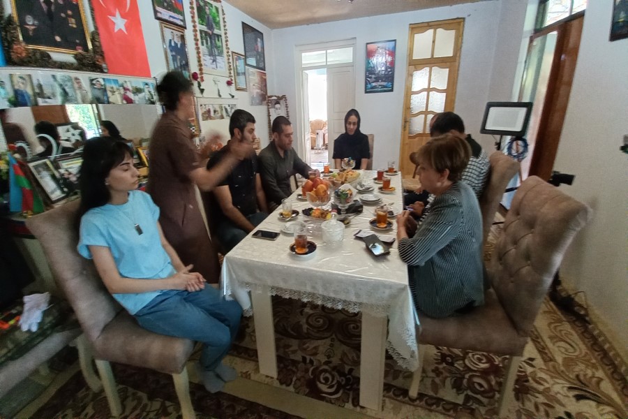QHT “Vətən Müharibəsi Qələbəsi” sənədli filminin çəkilişlərini davam etdirir - FOTO