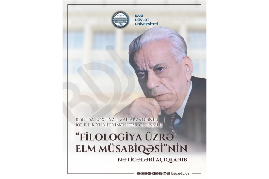 BDU-da “Filologiya üzrə elm müsabiqəsi”nin qalibləri müəyyənləşdi