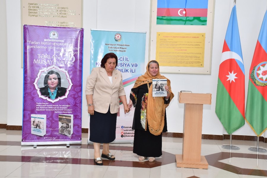 Sabirabadda Ulu Öndərə həsr olunmuş kitabların təqdimatı keçirilib - FOTOLAR