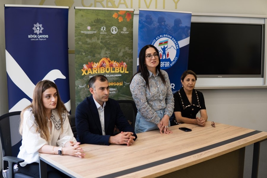 Anım Günü ərəfəsində şəhid və qazi övladları üçün “Xarıbülbül” payız düşərgəsi başlayıb - FOTOLAR