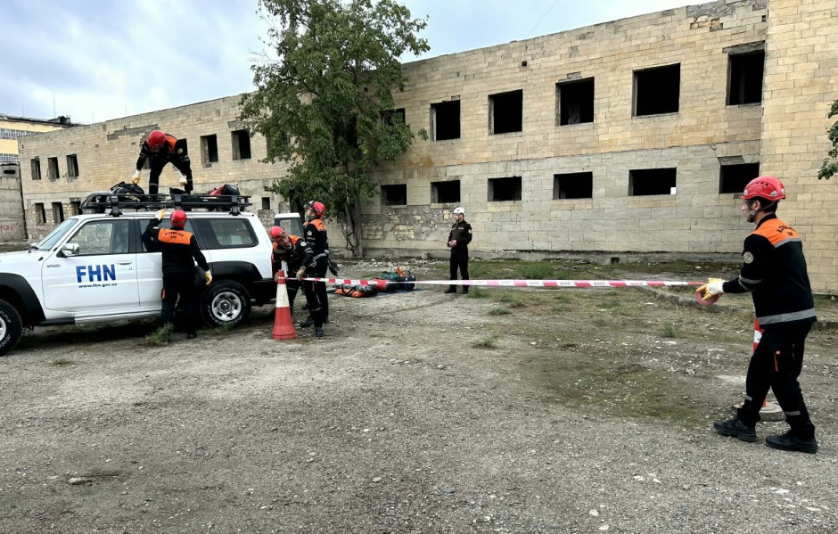 Fövqəladə Hallar Nazirliyinin Muğan Regional Mərkəzinin təşkilatçılığı ilə təlim keçirilib